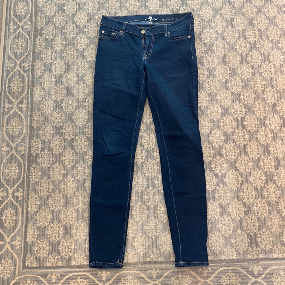 7 for all mankind the skinny jeans size 28